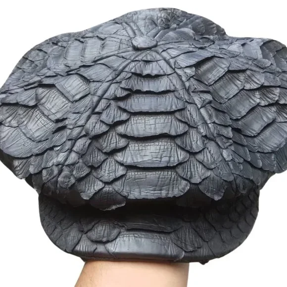 GENUIINE SNAKESKIN APPLE CAP